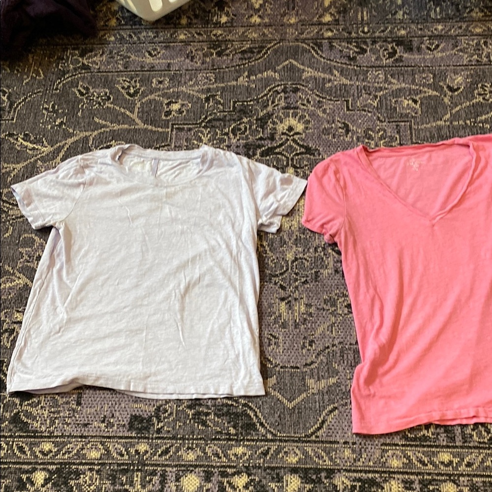Pink and lilac JCrew T-Shirts